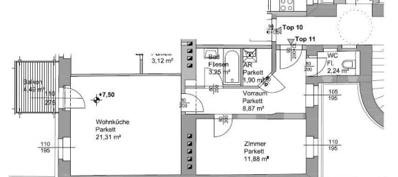 2غرفة شقة في Dobling, Austria رقم 173325 15