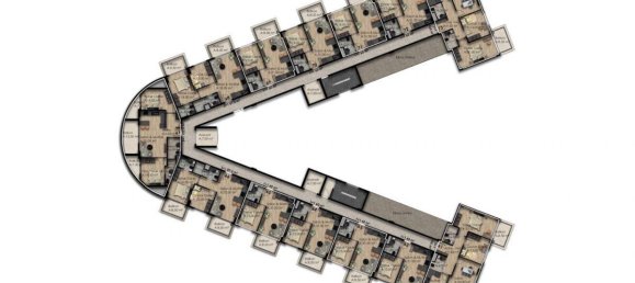 2 rooms Apartment in Alanya, Turkey No. 9926 19