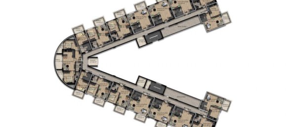 2 rooms Apartment in Alanya, Turkey No. 9926 24