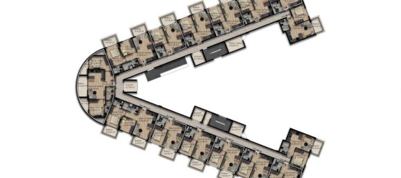 2 rooms Apartment in Alanya, Turkey No. 9926 15