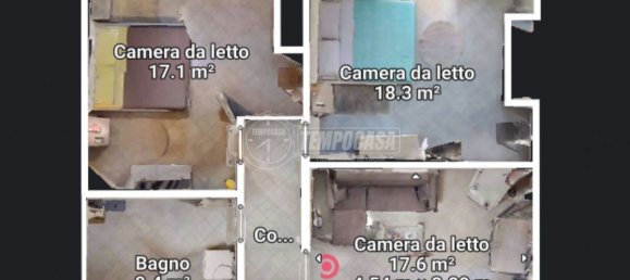 3 rooms Apartment in Bologna, Italy No. 121449 21