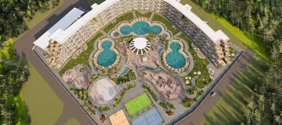 Квартира 3+1 в Megapolis Residence, Алтынташ, Турция № 38579 4