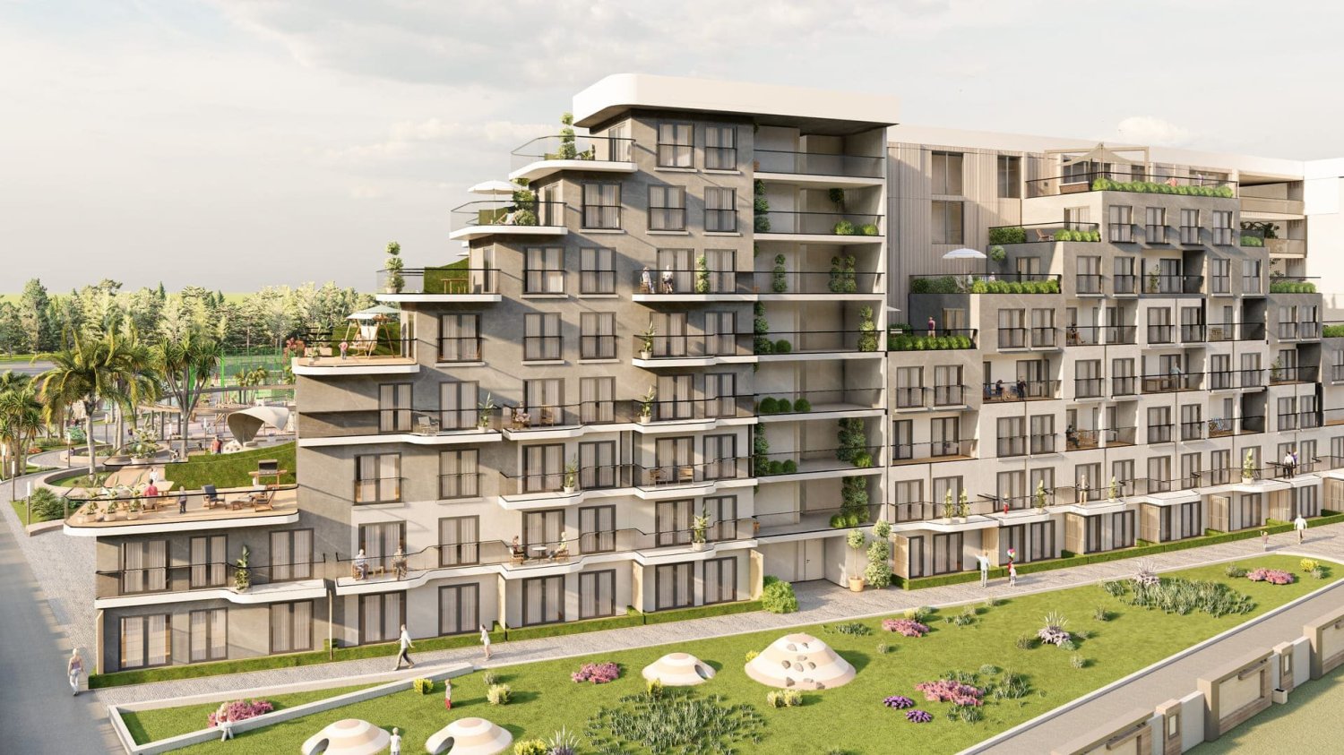 Квартира 3+1 в Megapolis Residence, Алтынташ, Турция № 38579