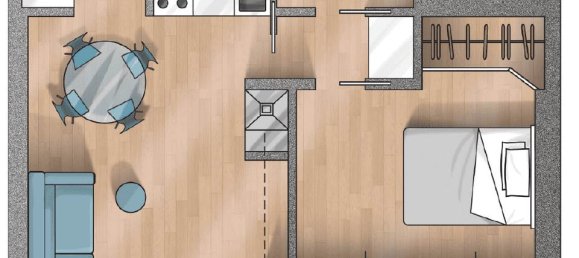 2 rooms Apartment in Modena, Italy No. 268271 15