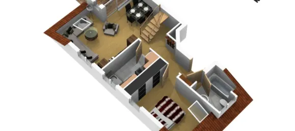 Dúplex de 1 dormitorio en Rems-Murr-Kreis, Germany No. 289293 24