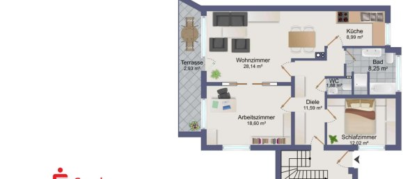 Moradia em banda de 6 divisões em Darmstadt, Germany N.º 30699 7