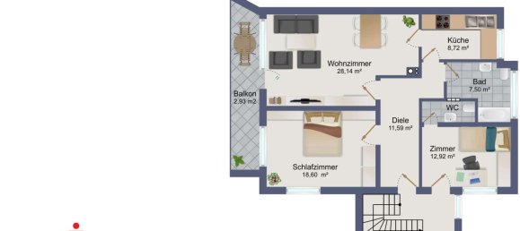 Moradia em banda de 6 divisões em Darmstadt, Germany N.º 30699 8