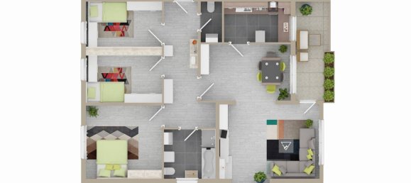 Apartamento de 3 dormitorios en Alb-Donau-Kreis, Germany No. 329067 10