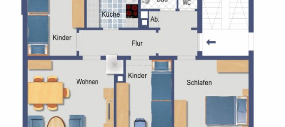 4 rooms Apartment in Ostalbkreis, Germany No. 43237 14