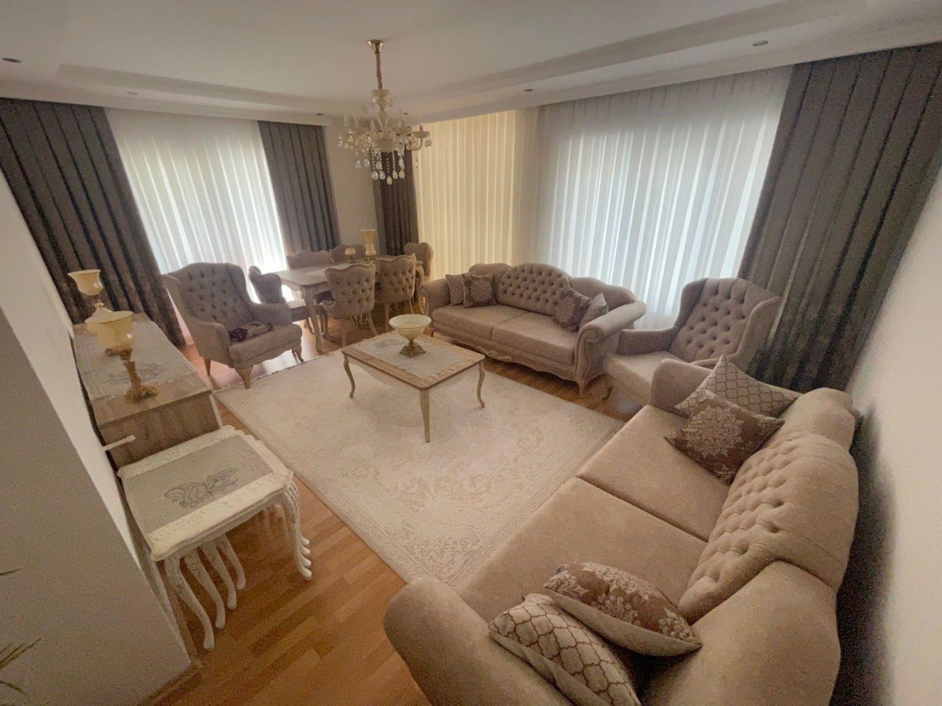 4 rooms Apartment in Alanya, Turkey No. 14088