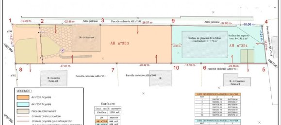Grundstück in Mandres-les-Roses, France 489m², Nr. 111718 5