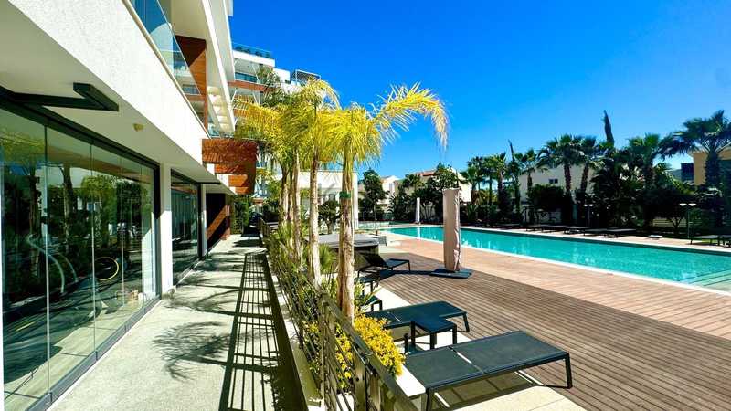 Apartamento T2 em Germasogeia, Cyprus N.º 155569