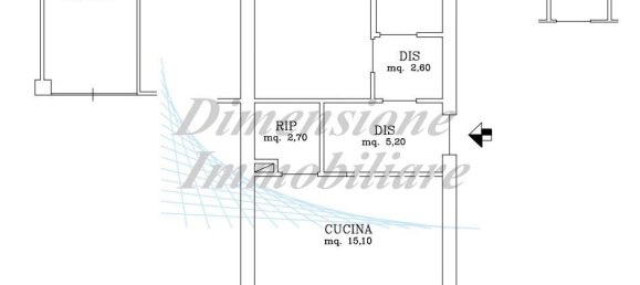 2 rooms Apartment in Rosignano Marittimo, Italy No. 9444 24