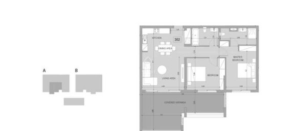 2 غرف نوم شقة في Germasogeia, Cyprus رقم 19450 2