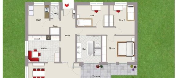 3 غرف نوم بنغالو في Soest, Germany رقم 325150 24