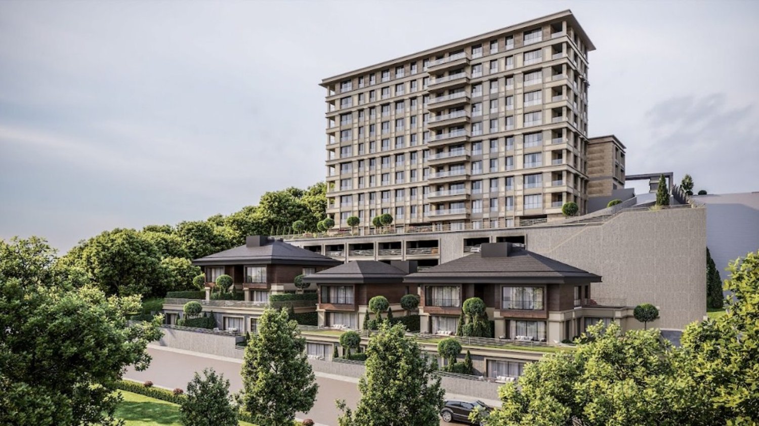 Wohnung 4+1 in Istanbul, Turkey, Nr. 24666