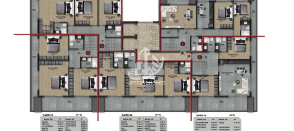 Appartement 1+1 à Oba, Turkey No. 3377 24