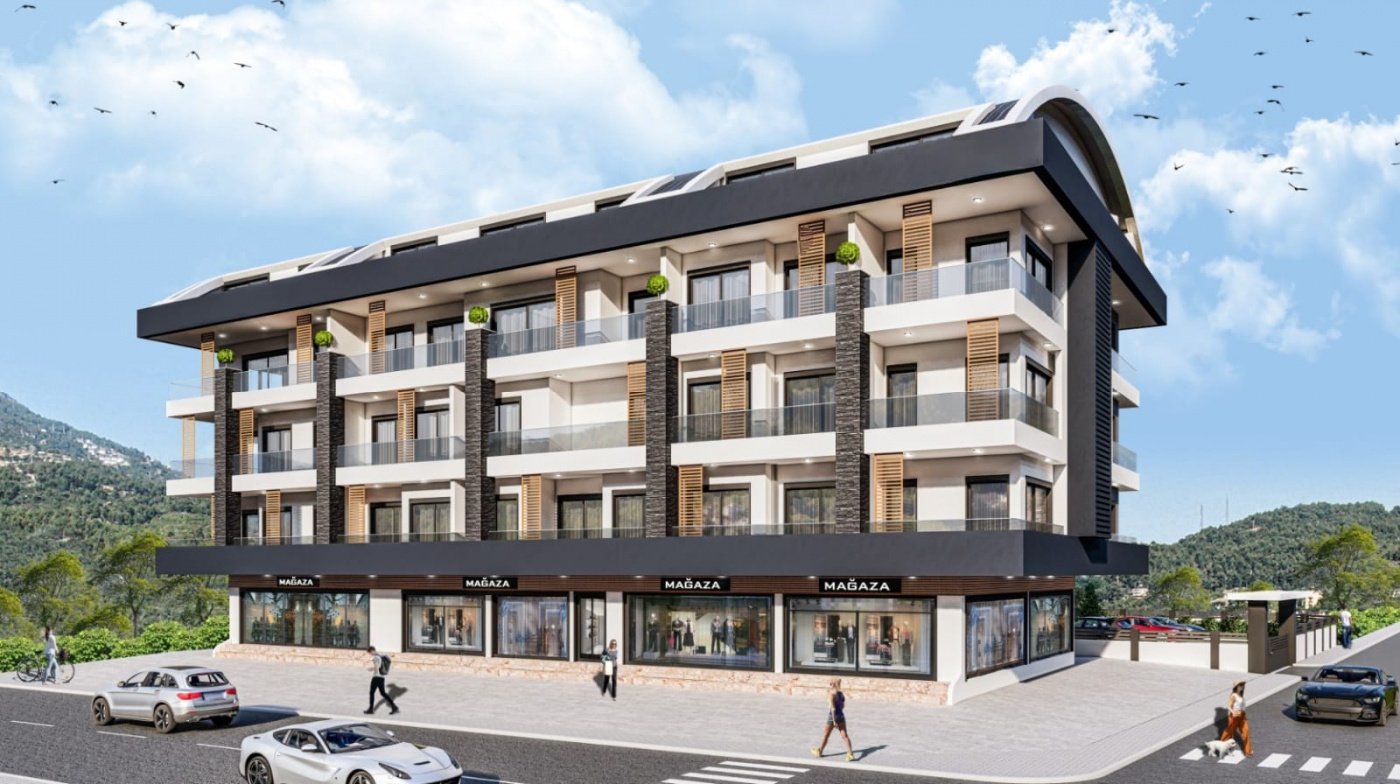 Appartement 1+1 à Oba, Turkey No. 3377