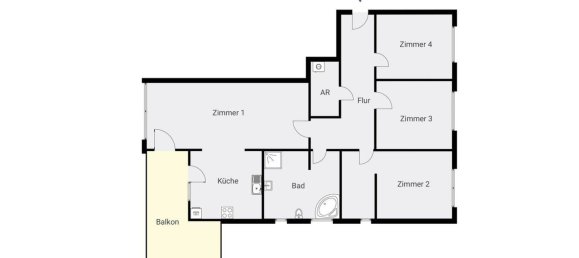 3 chambres Appartement à Friedrichsfelde, Germany No. 327519 11