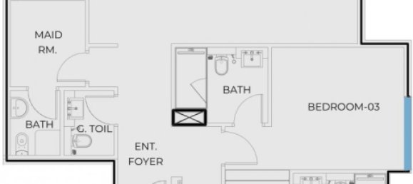 3 Schlafzimmer Wohnung in Coastal Heaven, Deira, UAE, Nr. 64886 7