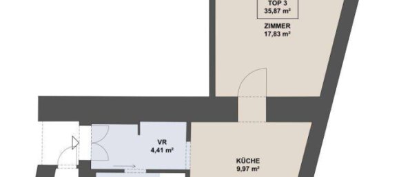 Studio in Margareten, Austria, Nr. 156378 15