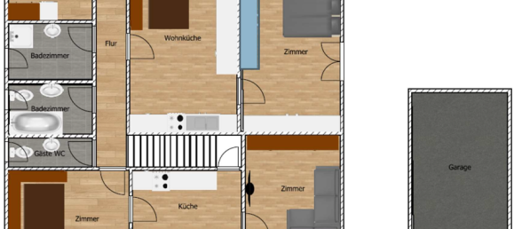 7-Zimmer Stadthaus in Regen, Germany, Nr. 128426 30