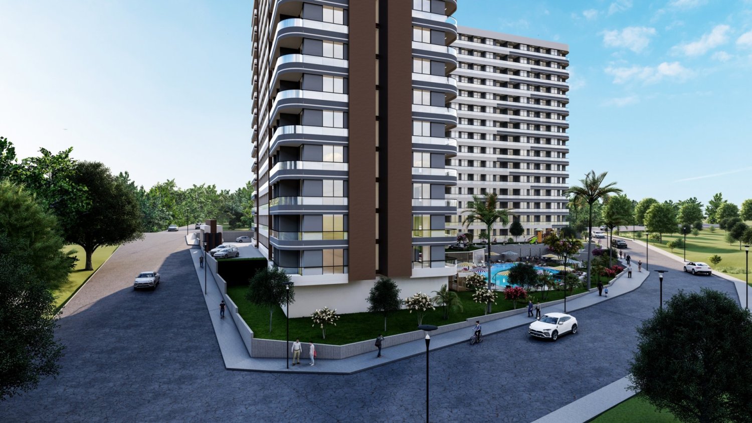 Apartment 2+1 in Mersin, Turkey No. 30667