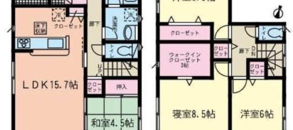 Дом с 4 спальнями в Гифу, Япония № 5936 2