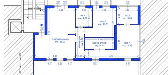 Apartamento de 3 divisões em Erice, Italy N.º 212695 42