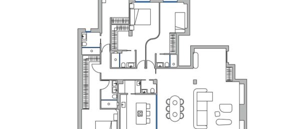 4 bedrooms Apartment in Madrid, Spain No. 193668 33