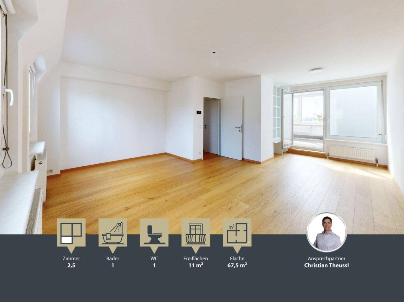 2-Zimmer Wohnung in Meidling, Austria, Nr. 234646