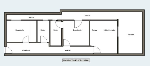 Квартира с 3 спальнями в Сарагоса, Испания № 158539 12