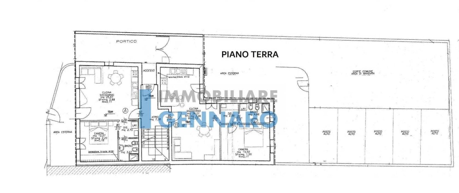 5غرفة بناية في Udine, Italy رقم 272774