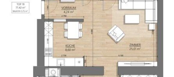 3غرفة شقة في Wahring, Austria رقم 246286 8