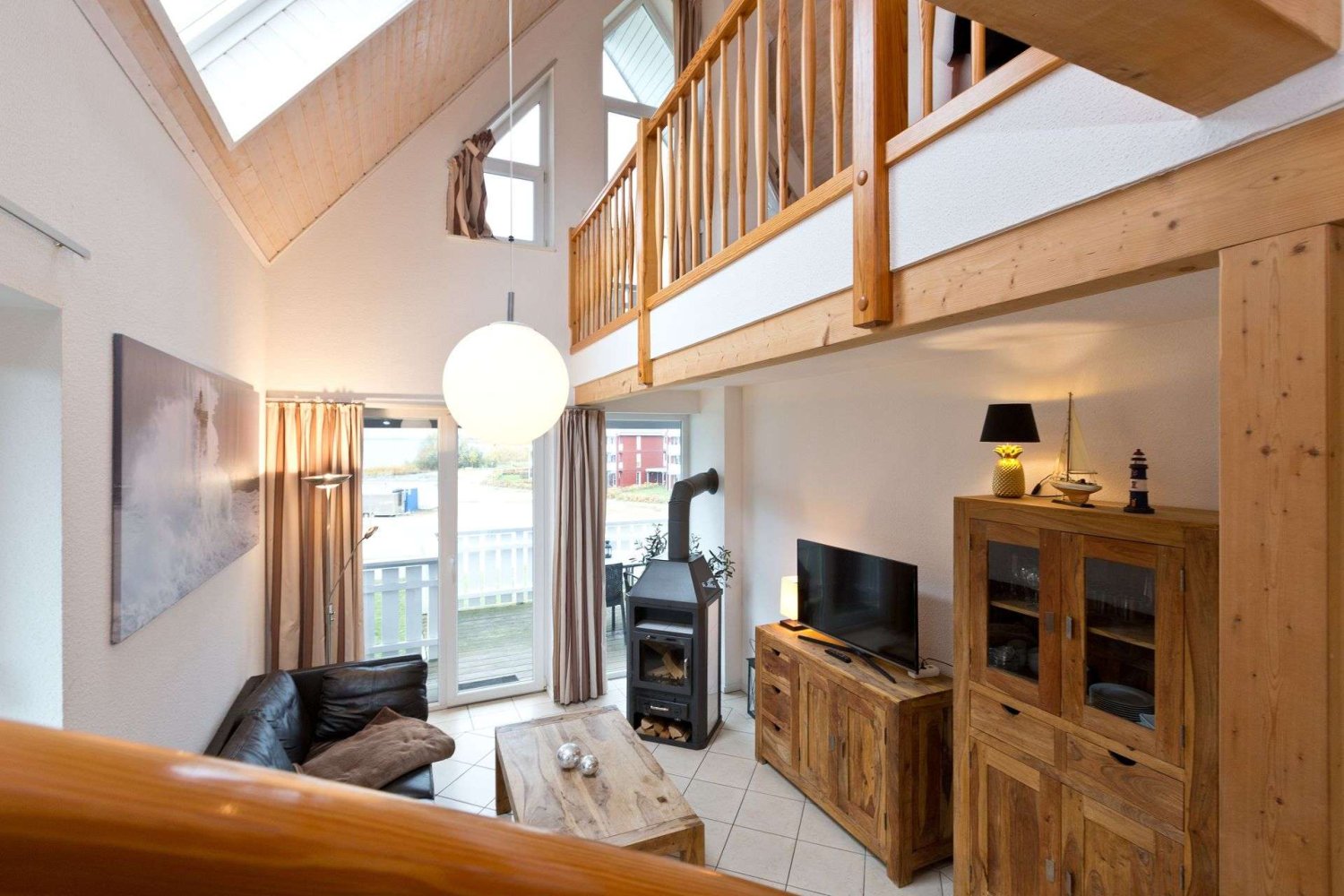 Дуплекс с 2 спальнями в Мекленбургское Поозёрье, Германия № 165346