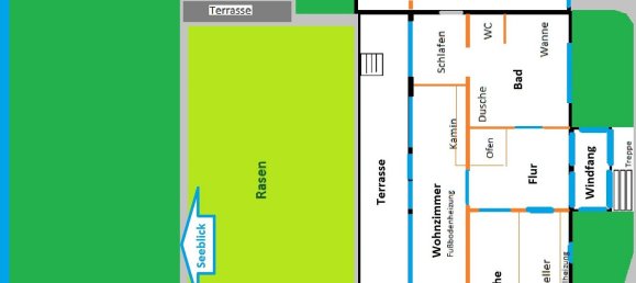 Бунгало с 1 спальней в Даме-Шпревальд, Германия № 68303 20