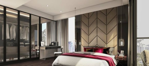 Кондоминиум  с 1 спальней в The Collection, Бангкок, Таиланд № 28403 4