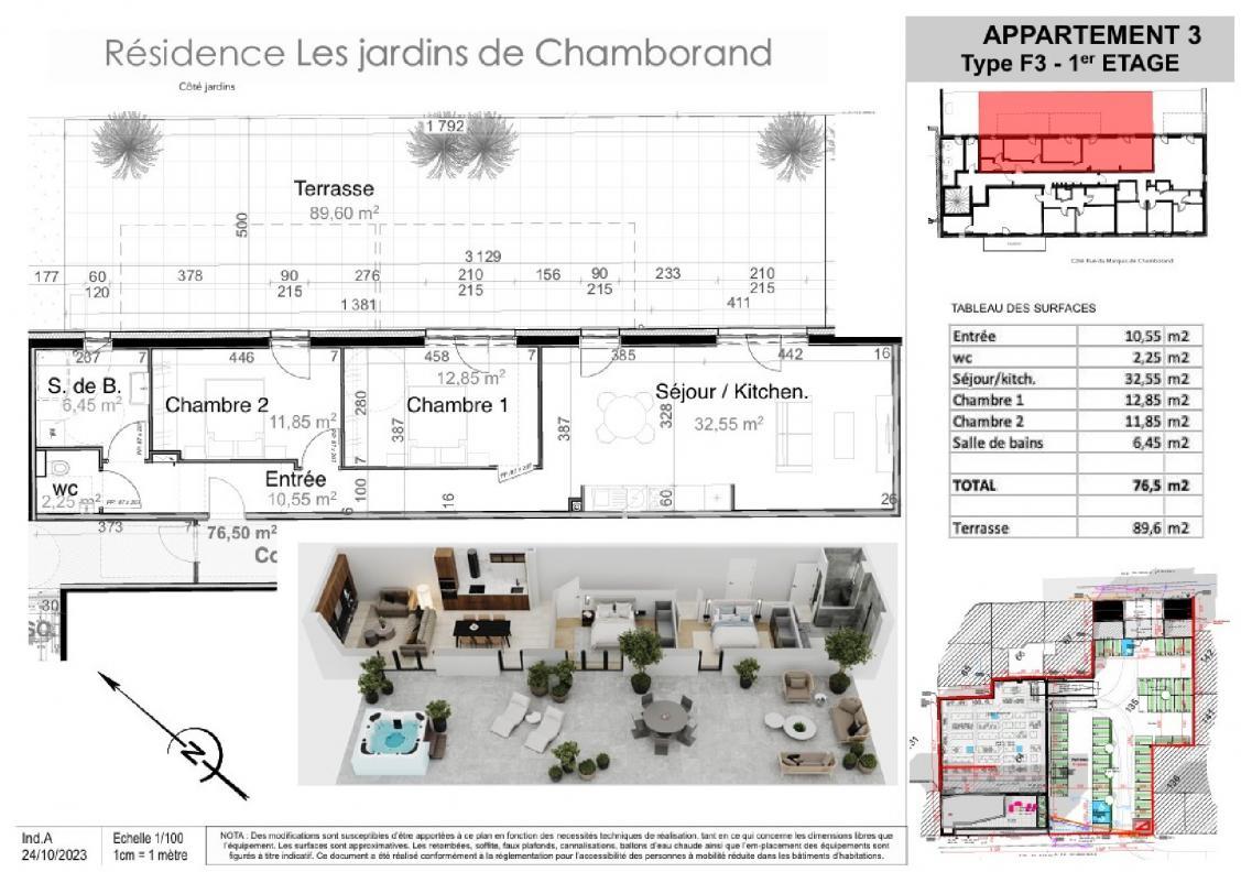 2 Schlafzimmer Wohnung in Sarreguemines, France, Nr. 80369
