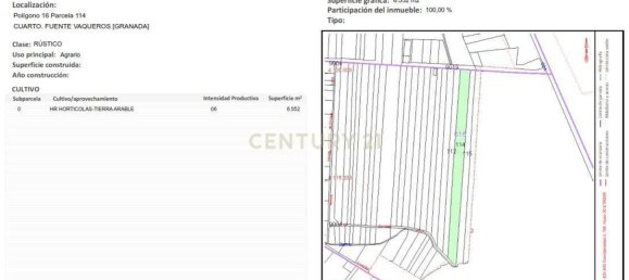 Terrain à Fuente Vaqueros, Spain No. 153124 16