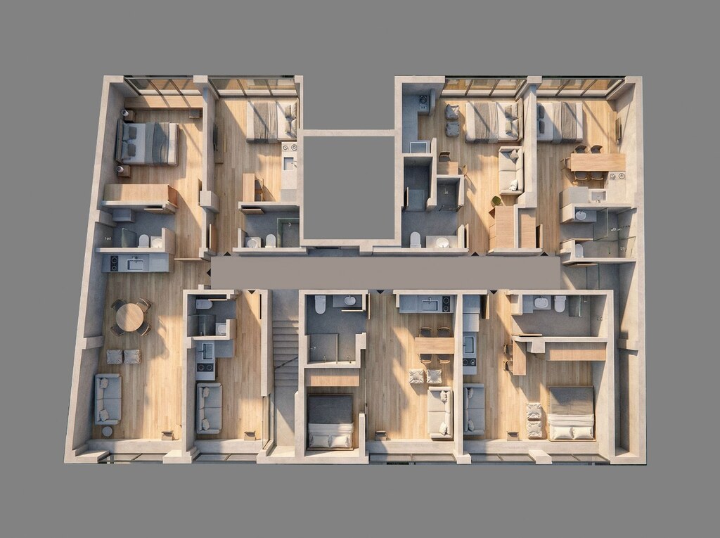 Wohnung in Thessaloniki, Greece 200m², Nr. 105865