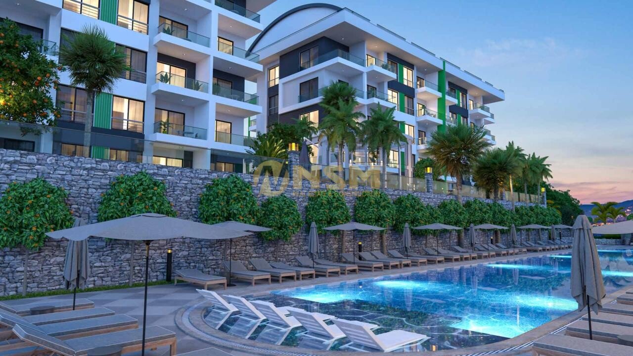 Apartment 1+1 in Alanya, Turkey No. 15753