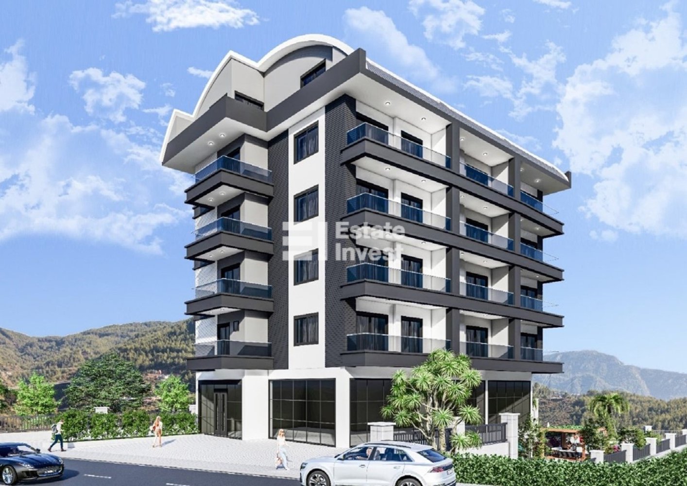 Appartement 2+1 à Alanya, Turkey No. 26146