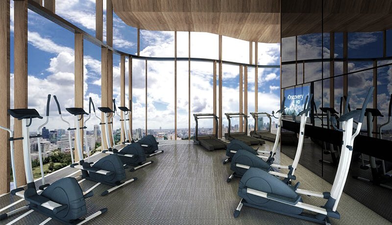 Apartamento com 1 quarto em condomínio em Bangkok, Thailand N.º 2586