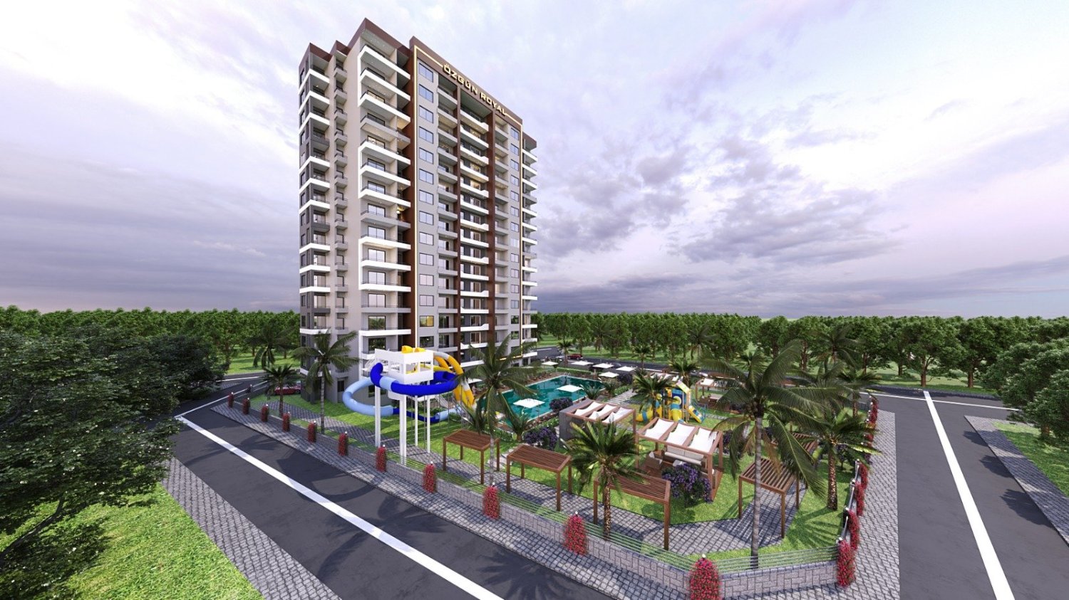 Apartment 2+1 in Mersin, Turkey No. 16191