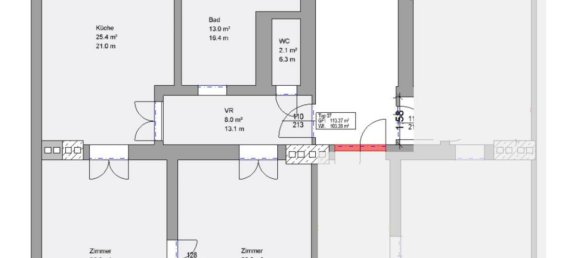 3-Zimmer Wohnung in Lend, Austria, Nr. 67626 20