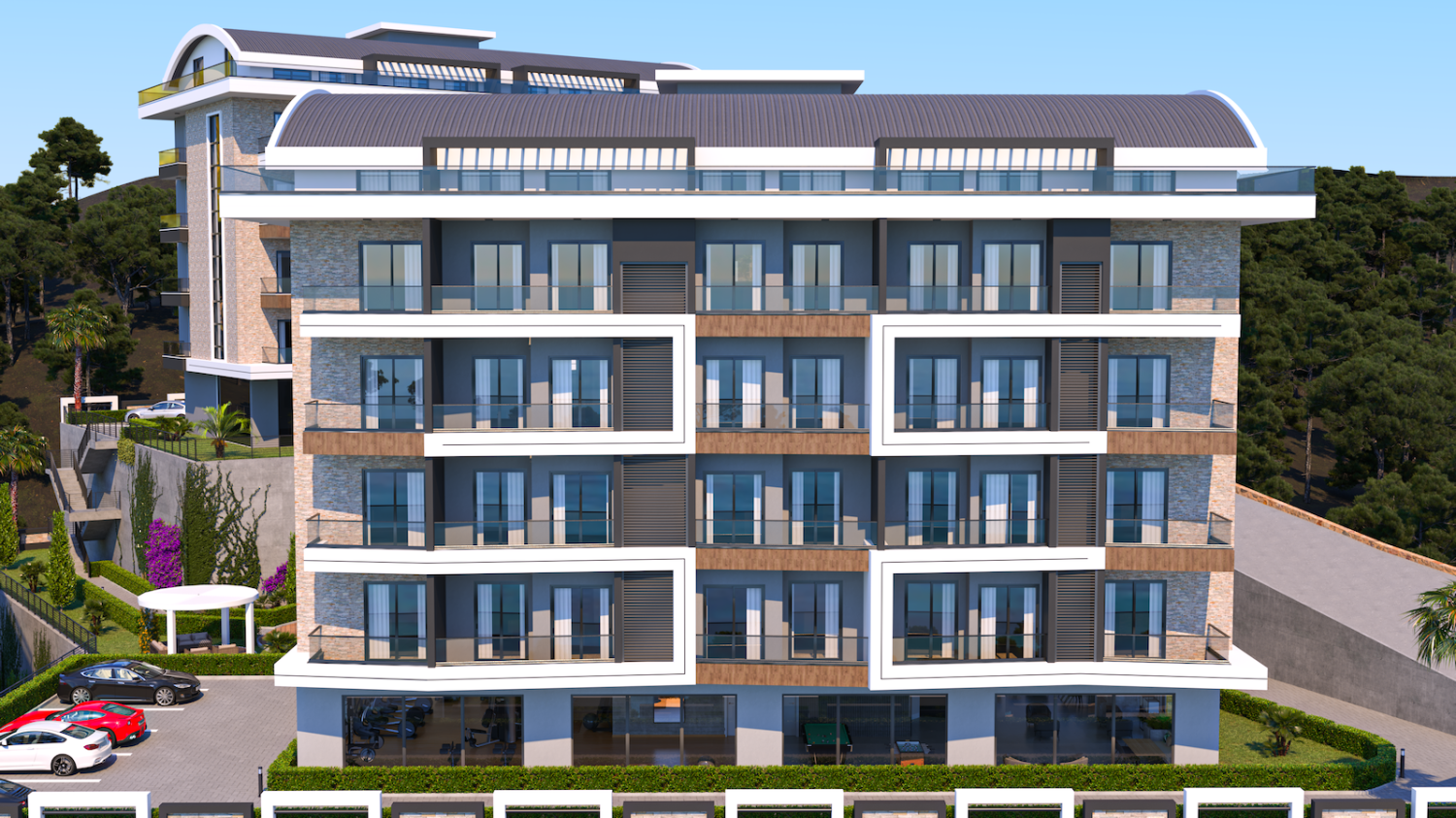 شقة 1+1 في Alanya, Turkey رقم 25211