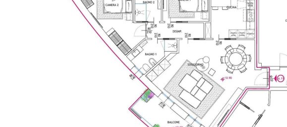 4-salle Appartement à Bergamo, Italy No. 220783 30