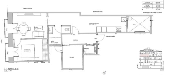 3 غرف نوم شقة في Ciutat Vella, Spain رقم 25645 30