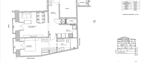 3 غرف نوم شقة في Ciutat Vella, Spain رقم 25645 29