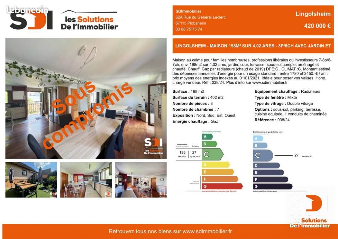 Casa T7 em Lingolsheim, France N.º 215255